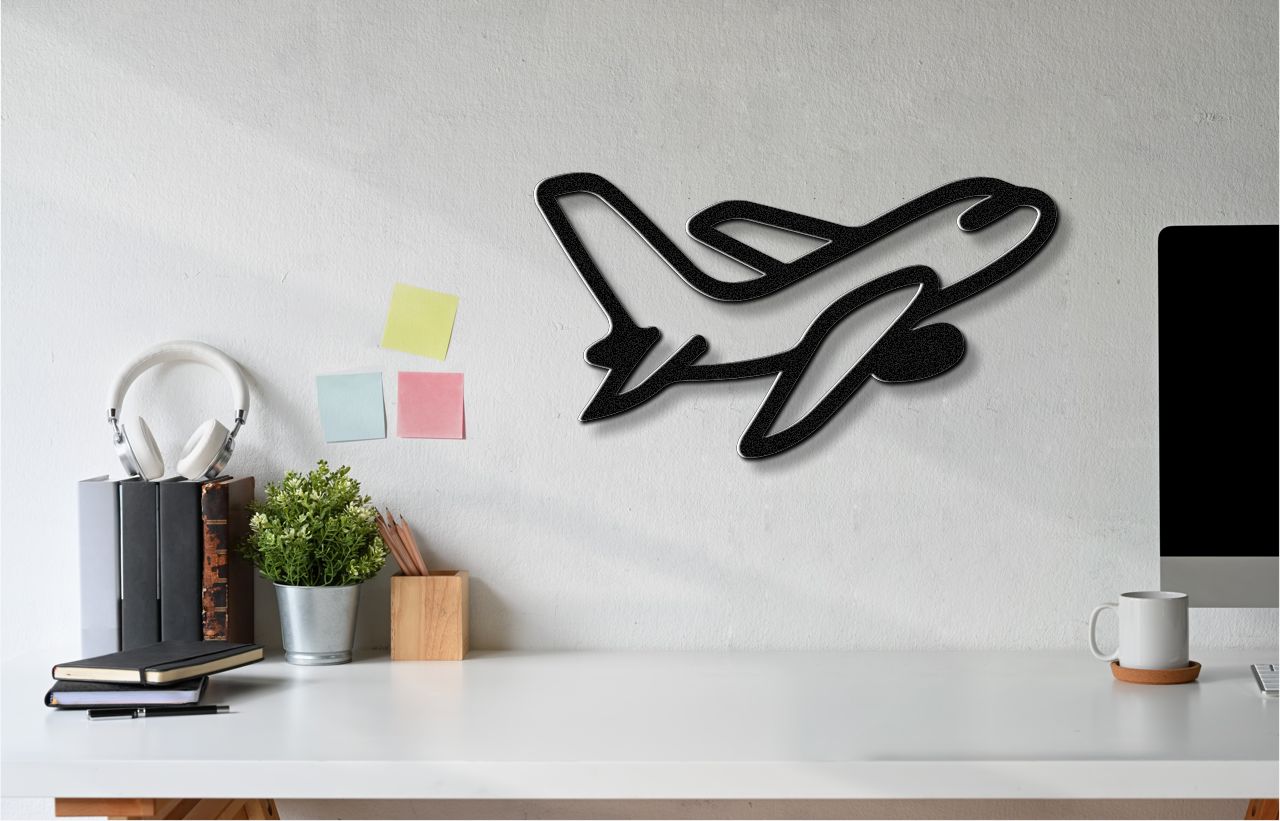 Airplane Metal Wall Art