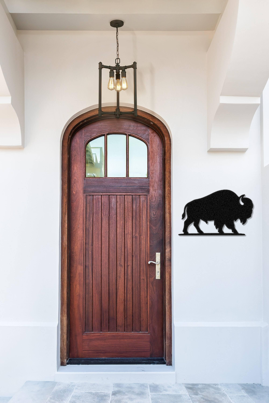 Buffalo Metal Wall Art