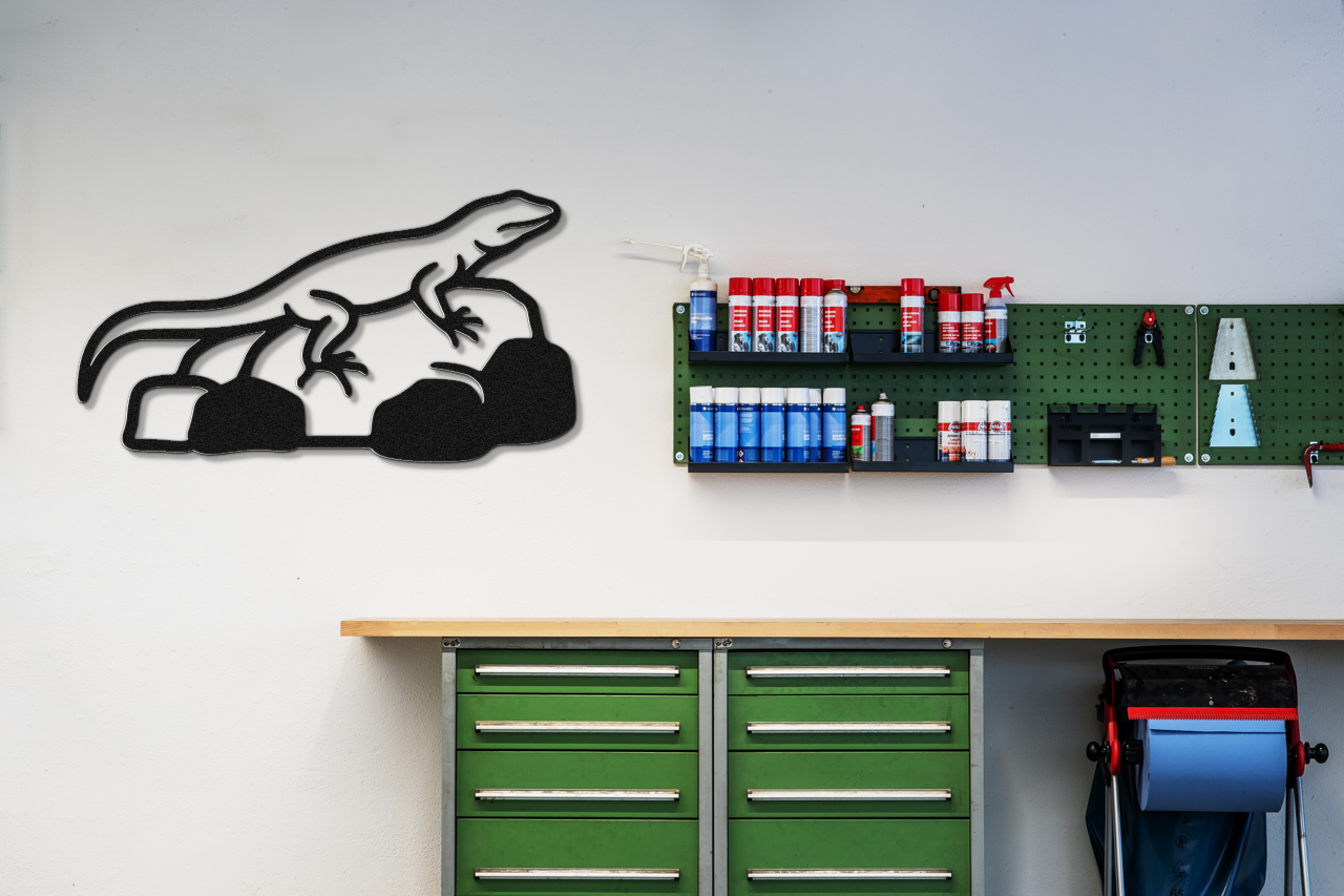 Lizard Metal Wall Art