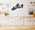 Triathlon Metal Wall Art