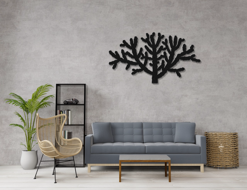 Cholla Cactus Metal Wall Art