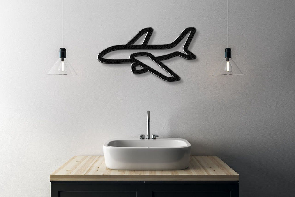 Airplane Metal Wall Art