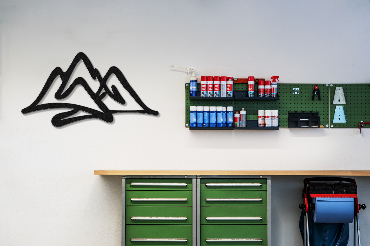 Mountains Metal Wall Art