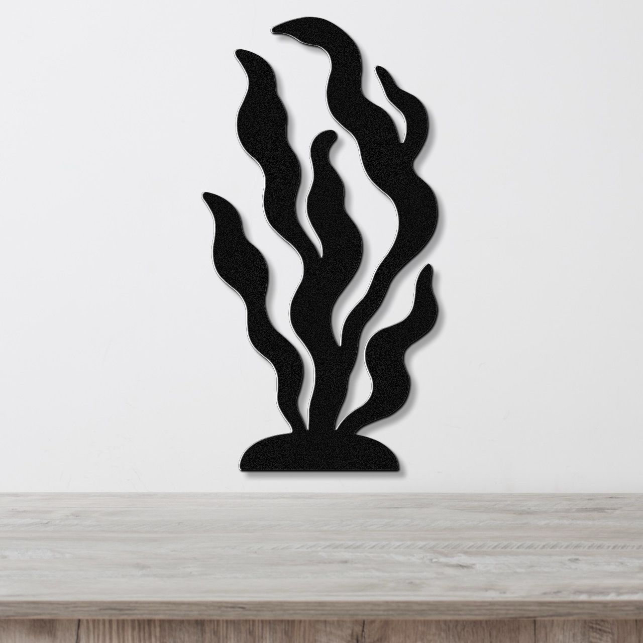 Kelp and Seaweed Metal Wall Art