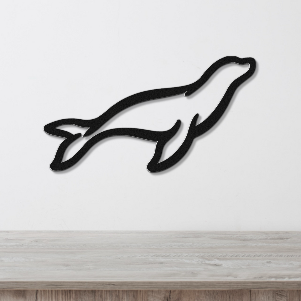 Sea Lion Metal Wall Art