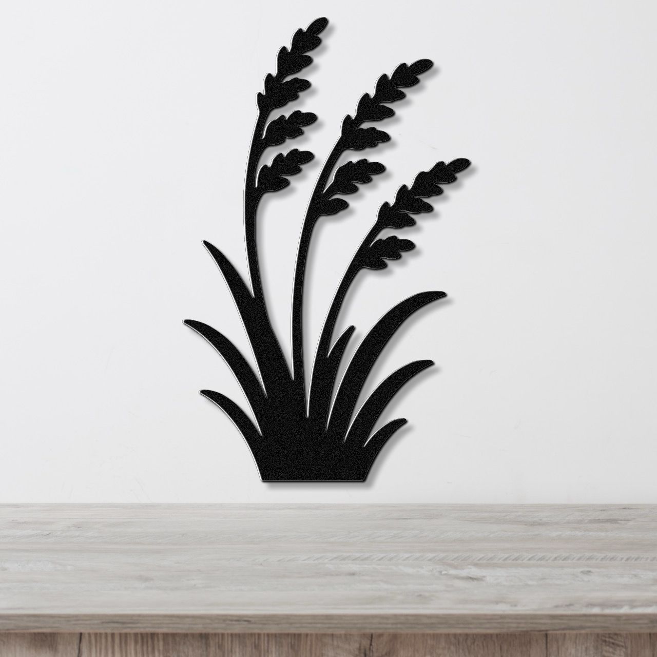 Wild Grass Metal Wall Art