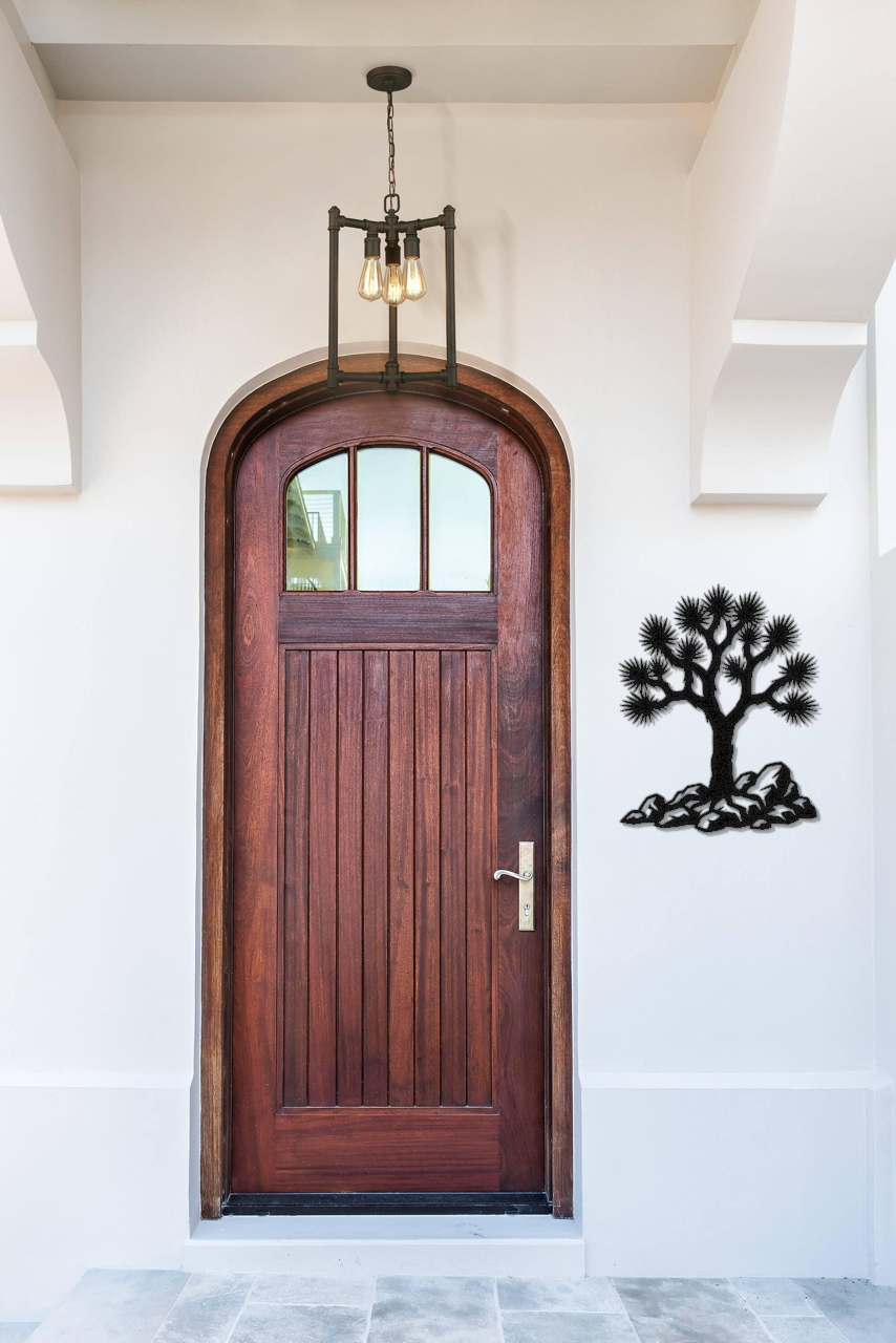 Joshua Tree Silhouette Metal Wall Art