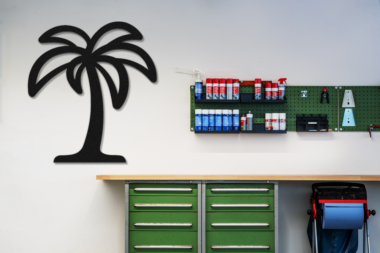 Palm Tree Metal Wall Art