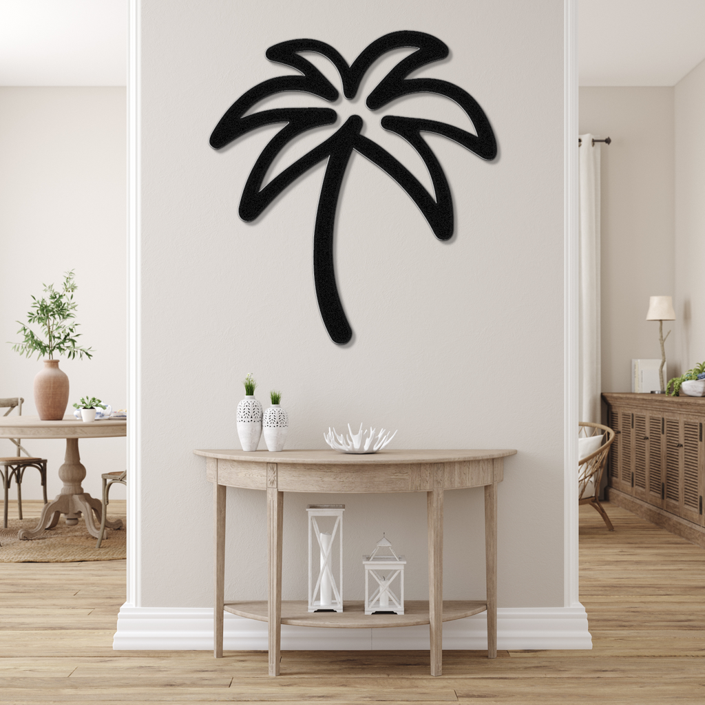 Palm Tree Metal Wall Art