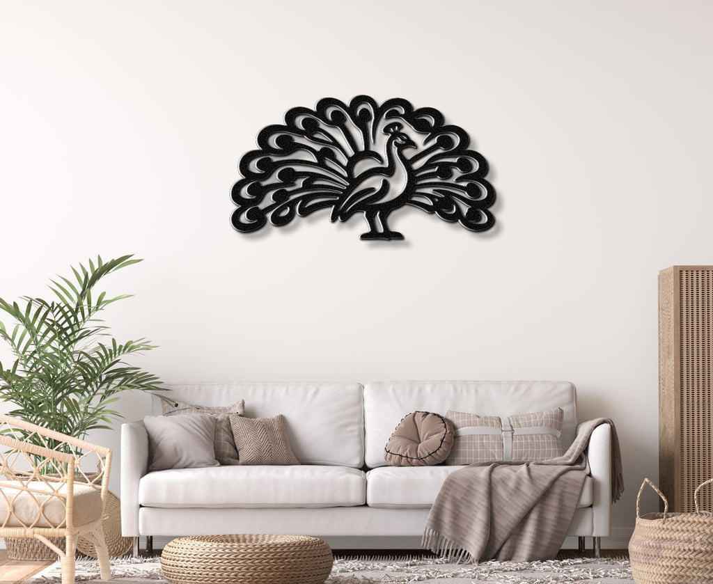 Peacock Metal Wall Art