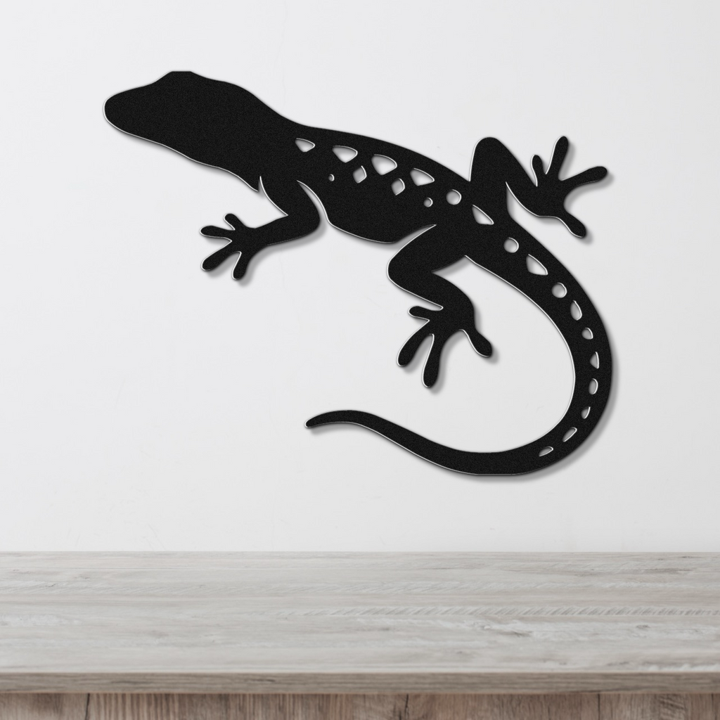 Lizard Metal Wall Art