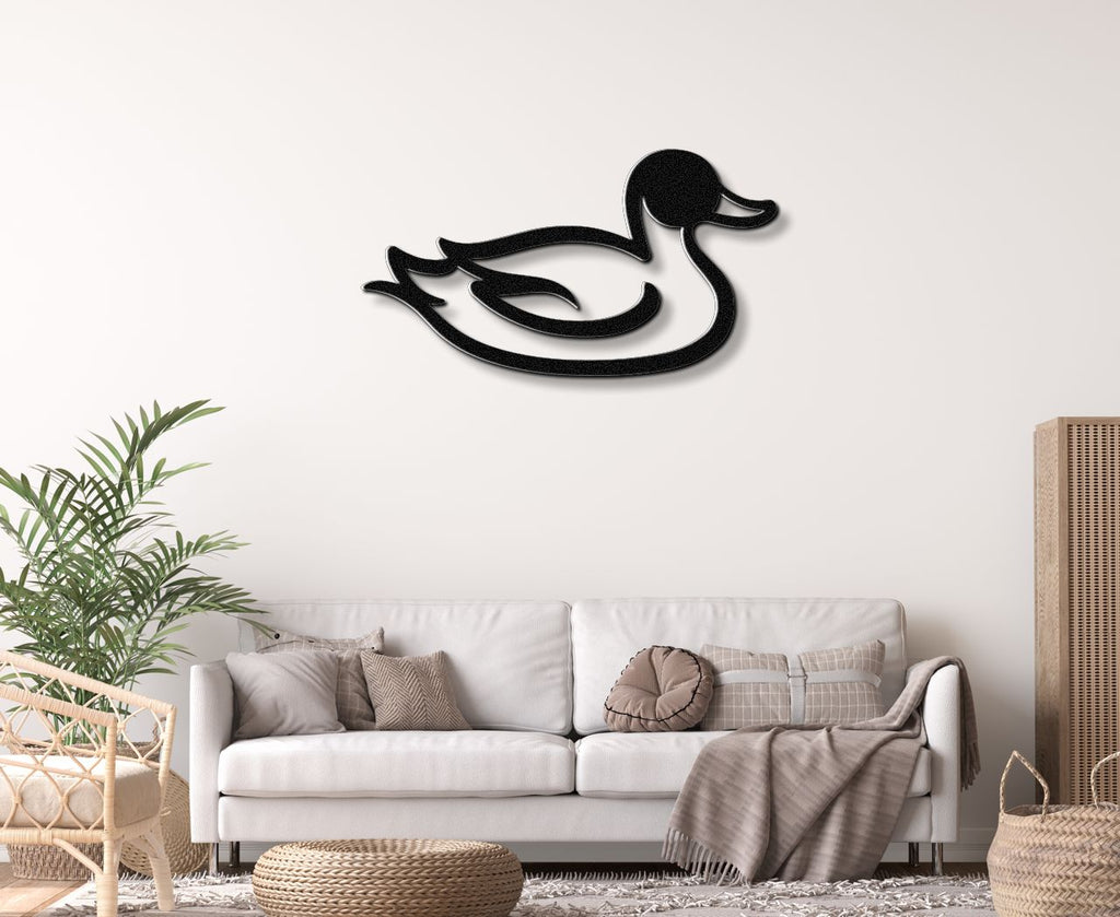 Duck Metal Wall Art