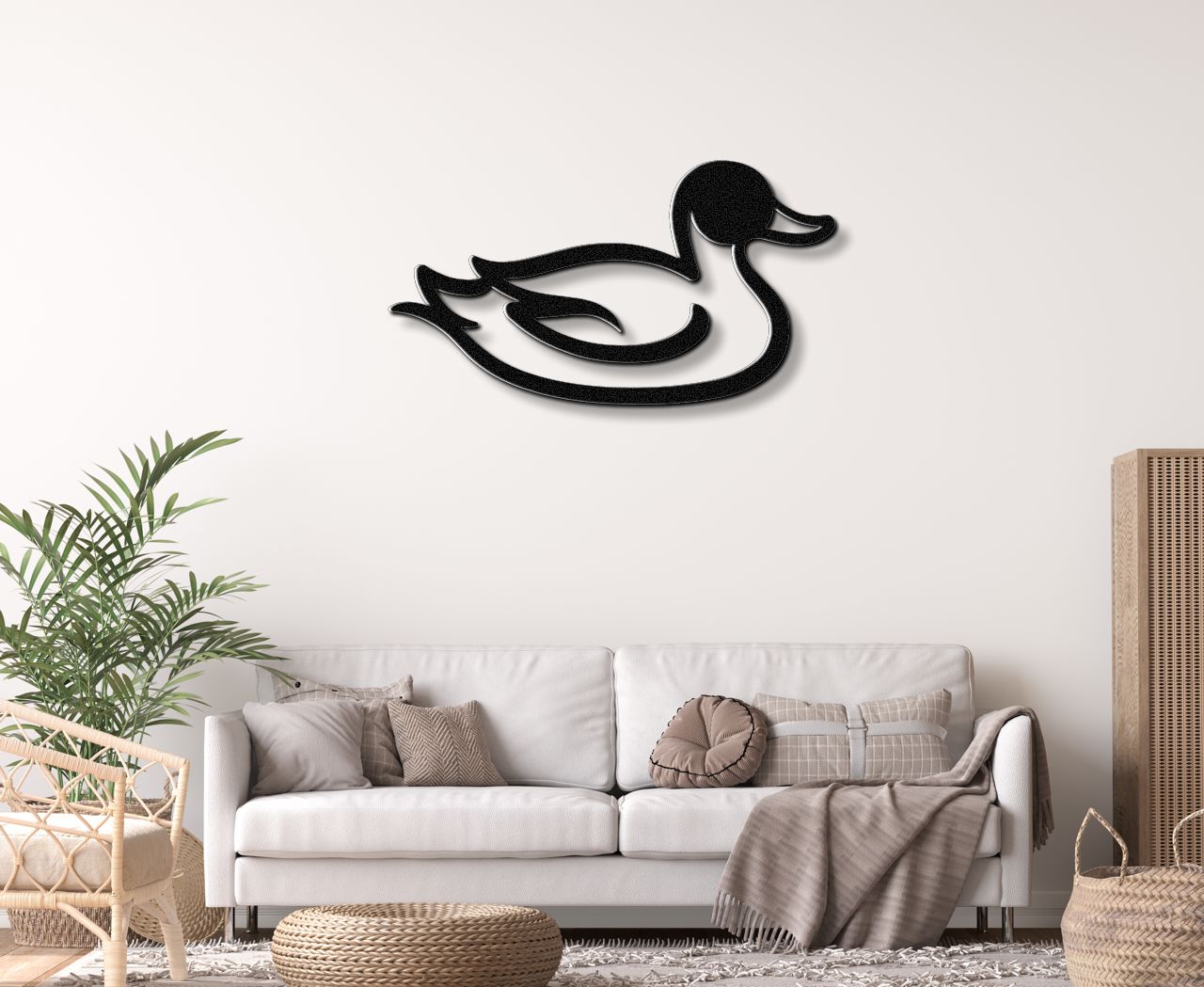 Duck Metal Wall Art