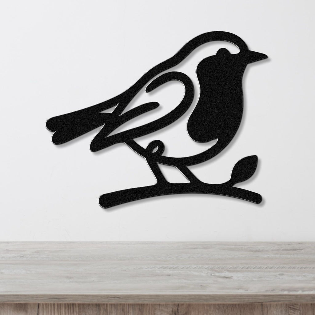 Robin Metal Wall Art