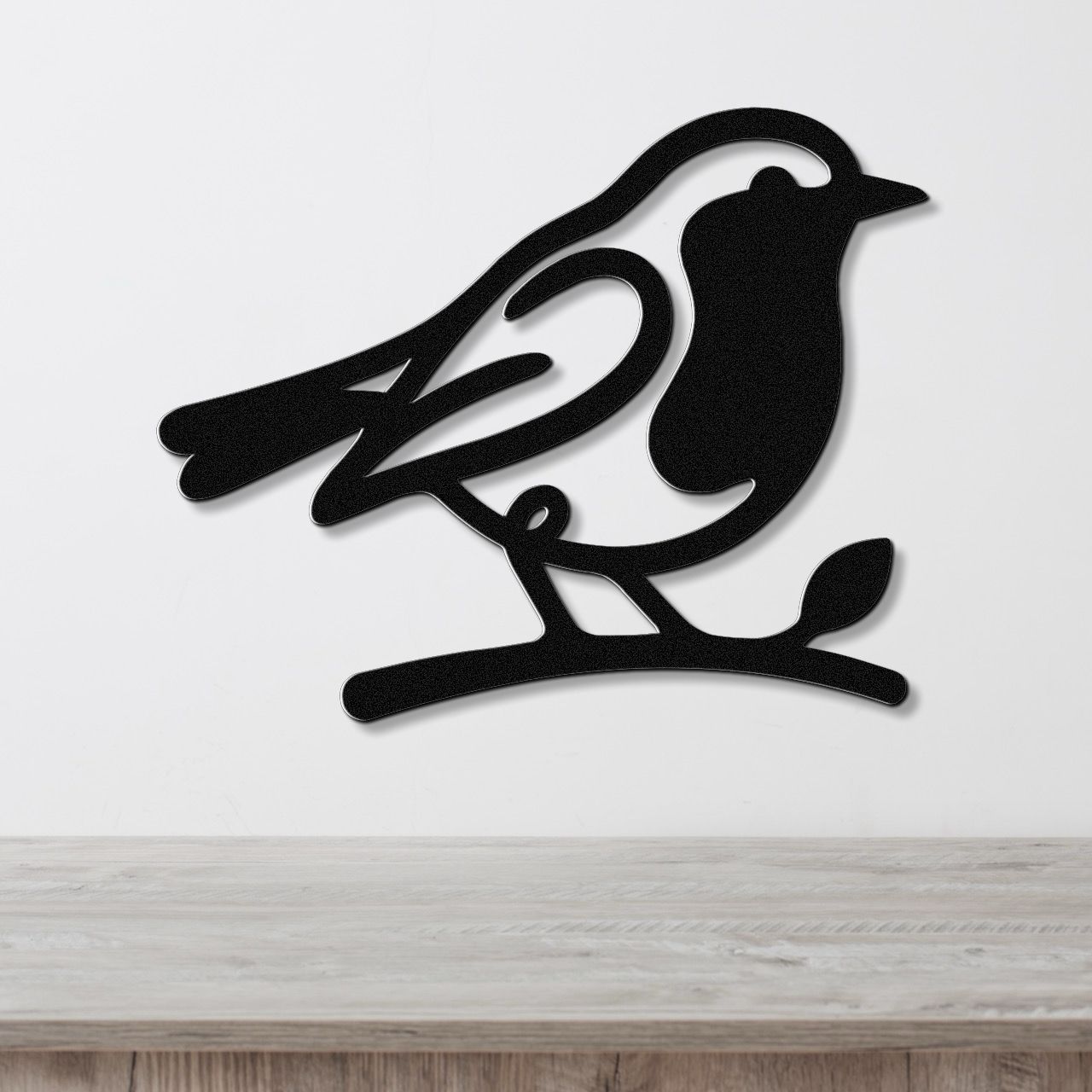 Robin Metal Wall Art