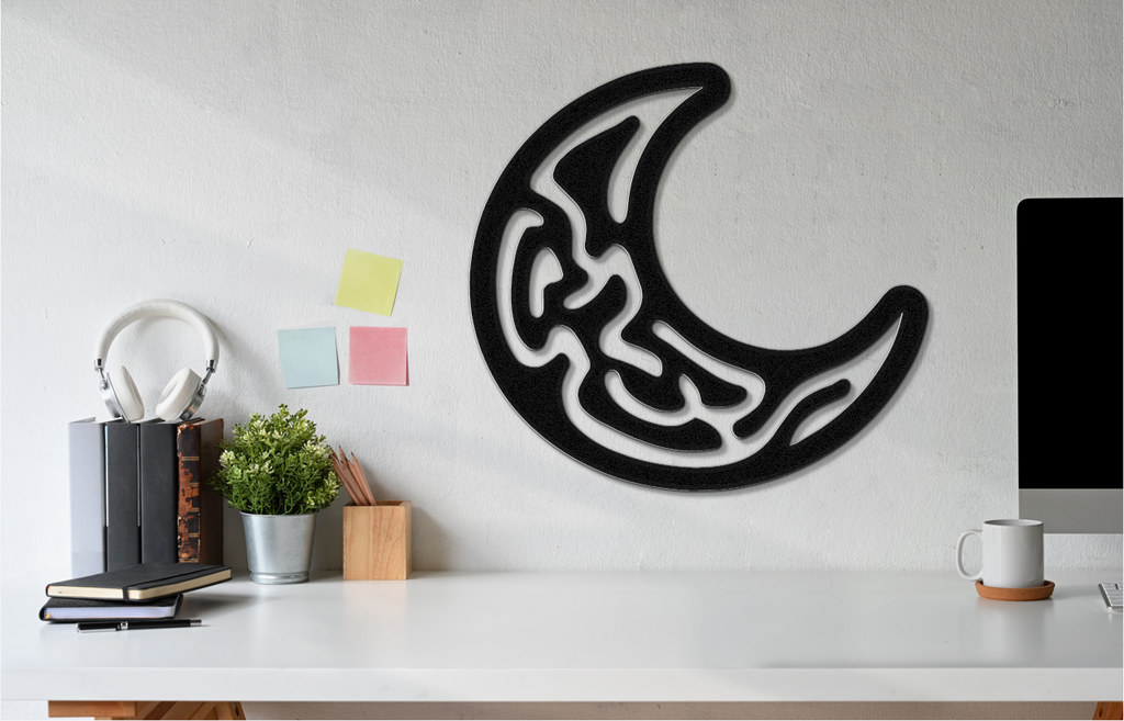 Moon Metal Wall Art
