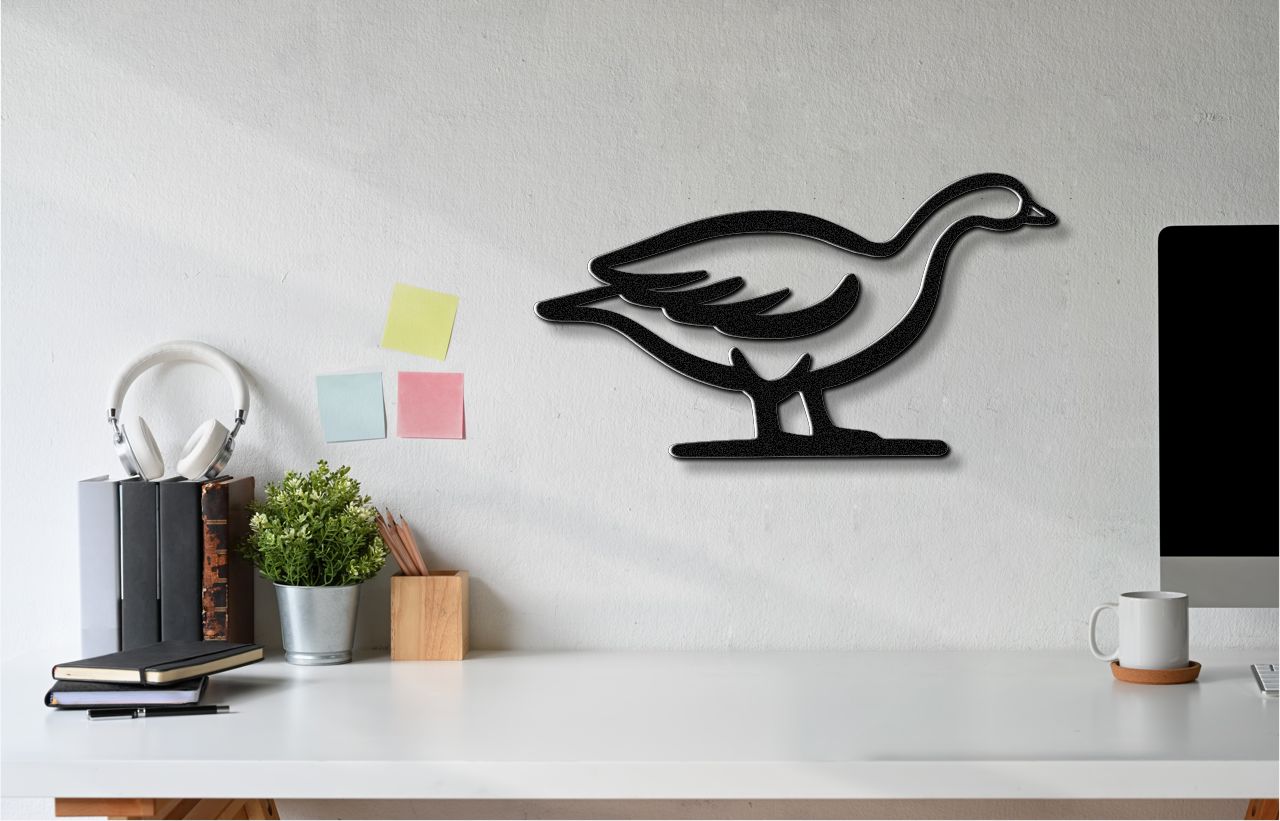 Goose Metal Wall Art