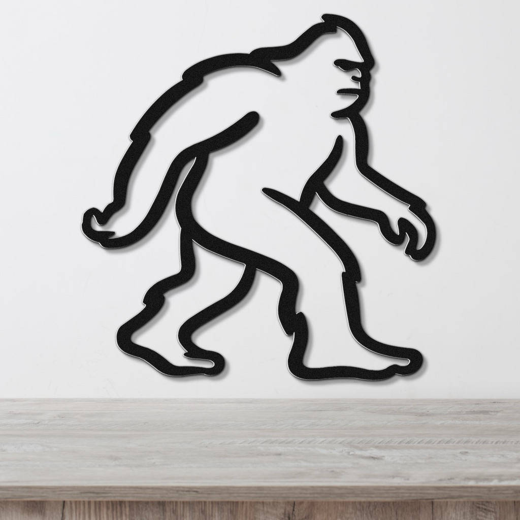 Bigfoot Metal Wall Art