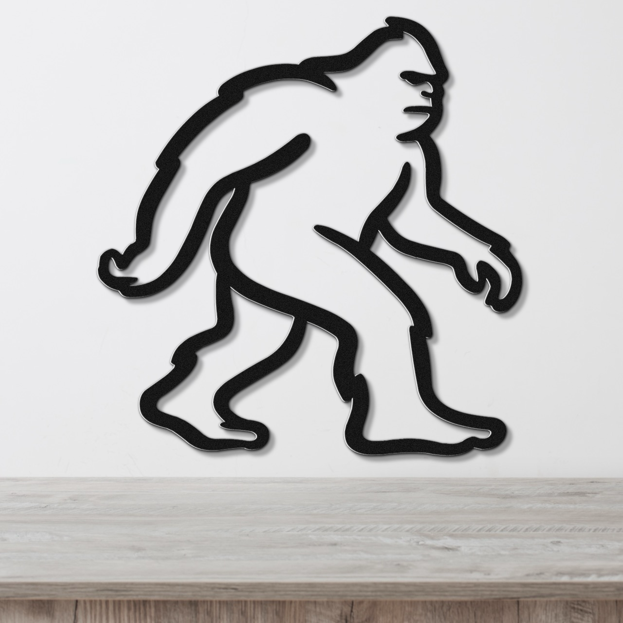 Bigfoot Metal Wall Art