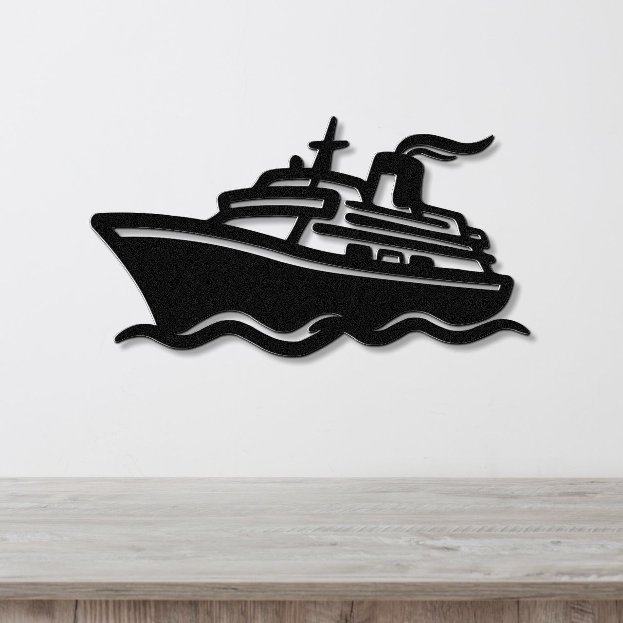 Cruise Ship Metal Wall Art