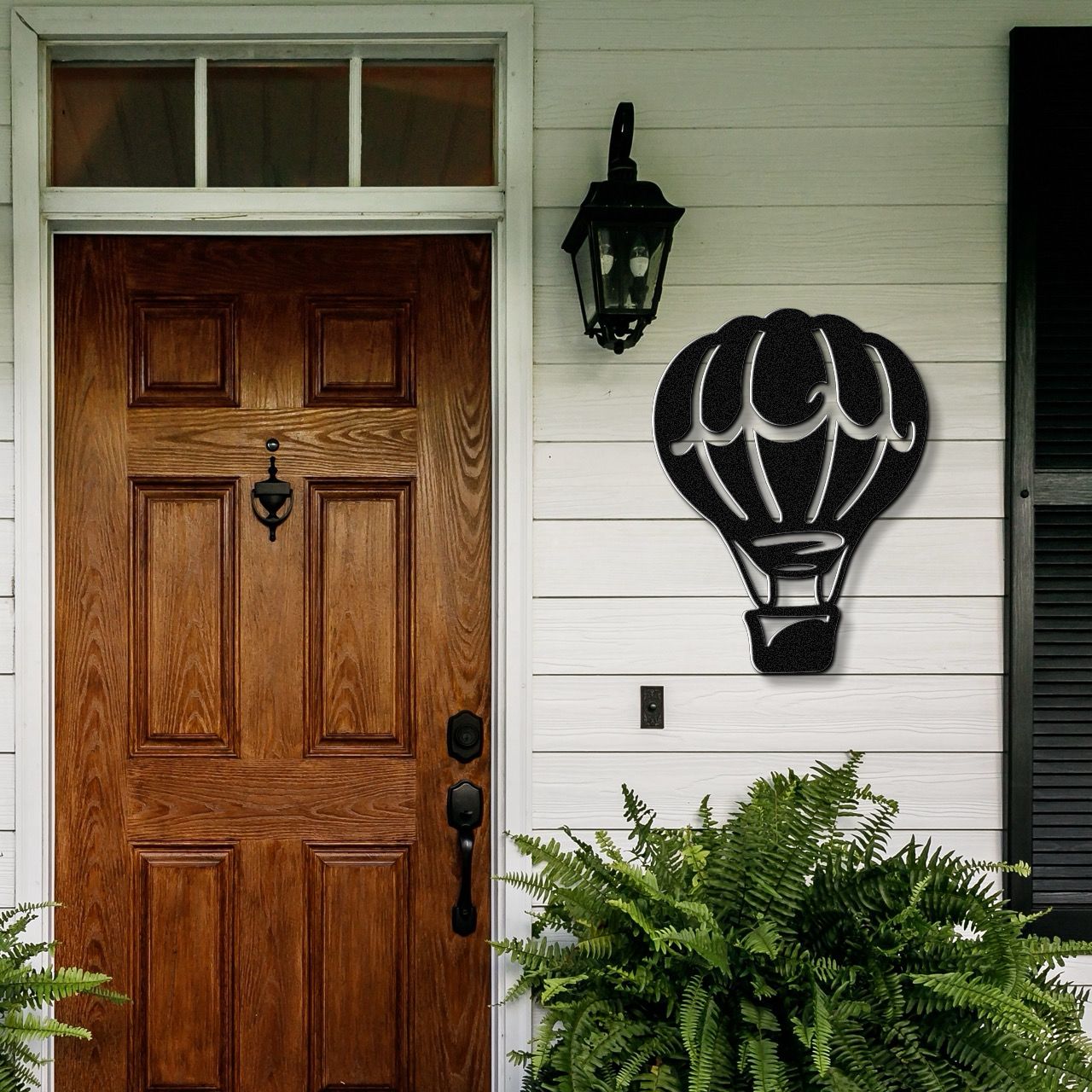 Hot Air Balloon Metal Wall Art