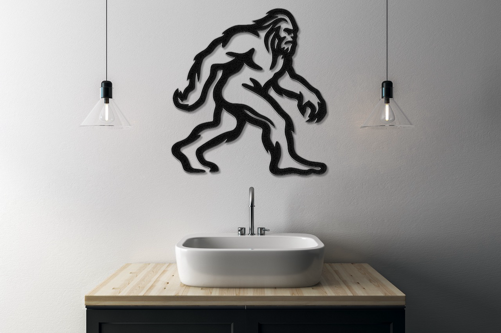 Bigfoot Metal Wall Art
