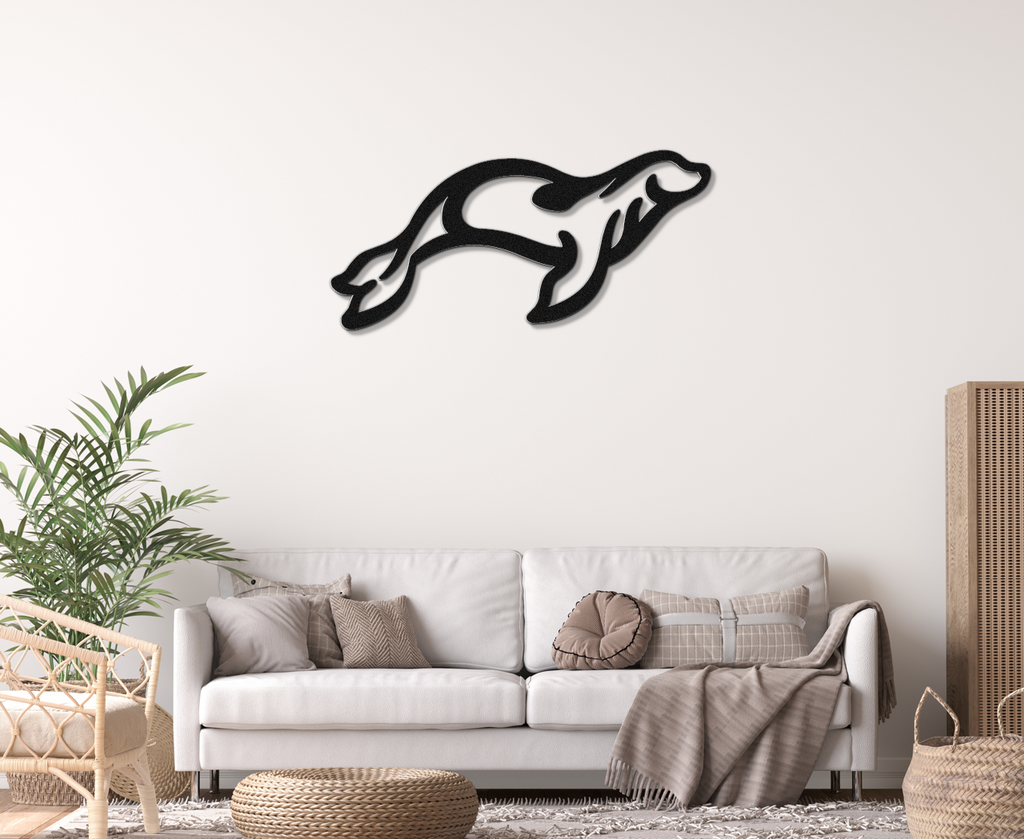 Sea Lion Metal Wall Art