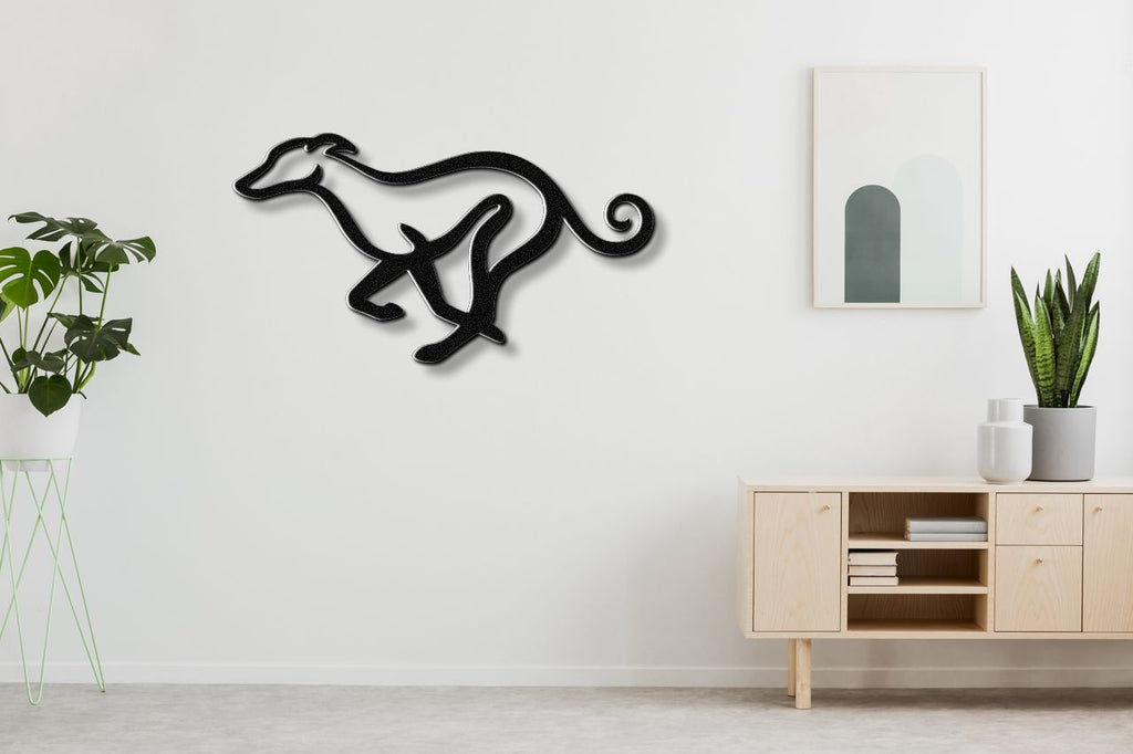 Greyhound Metal Wall Art
