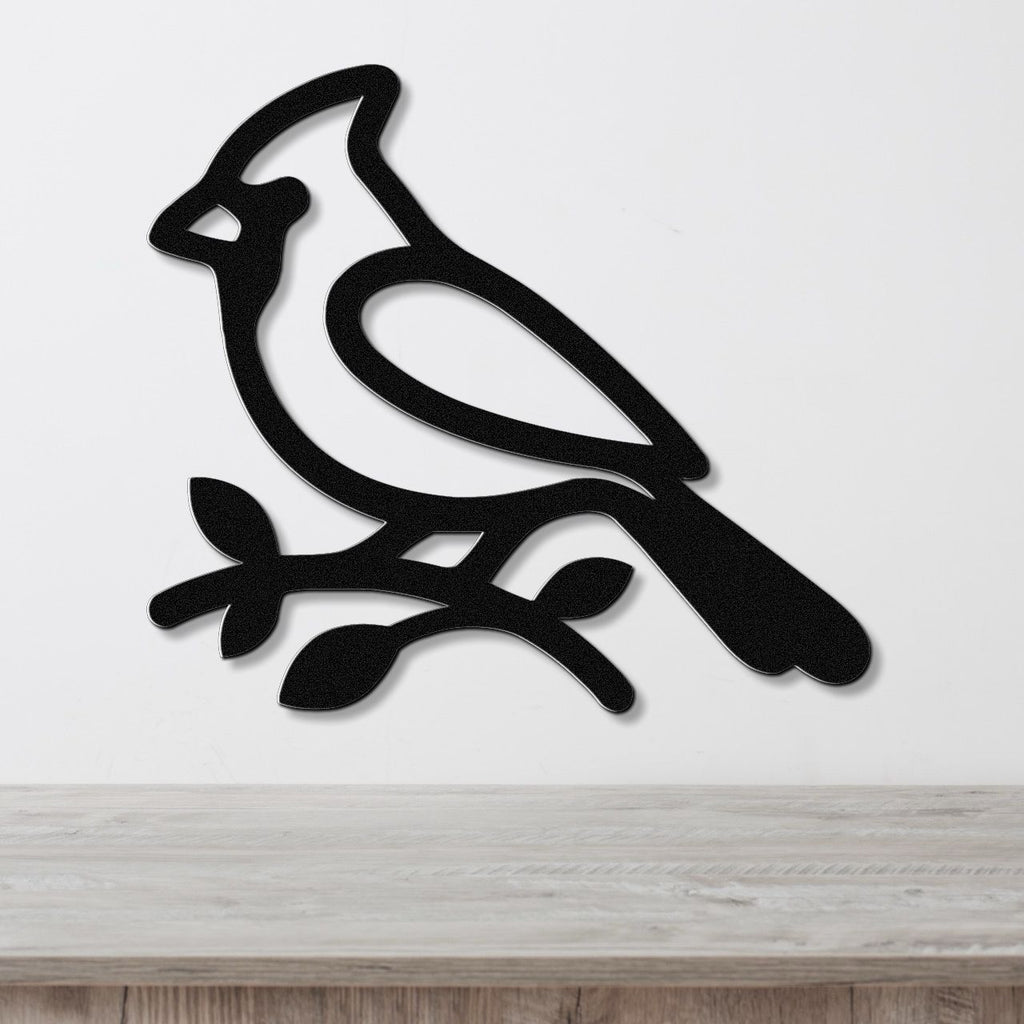 Cardinal Metal Wall Art