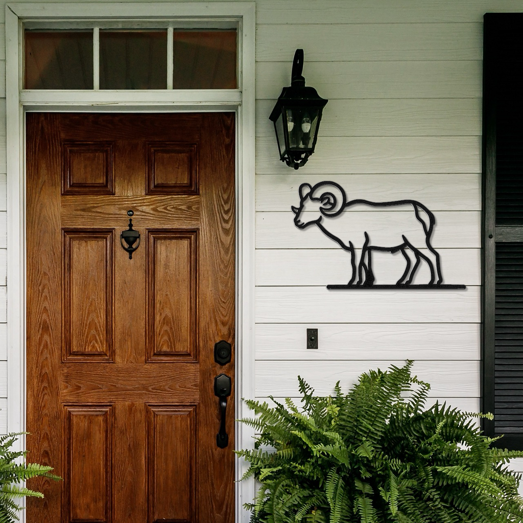 Bighorn Sheep Metal Wall Art
