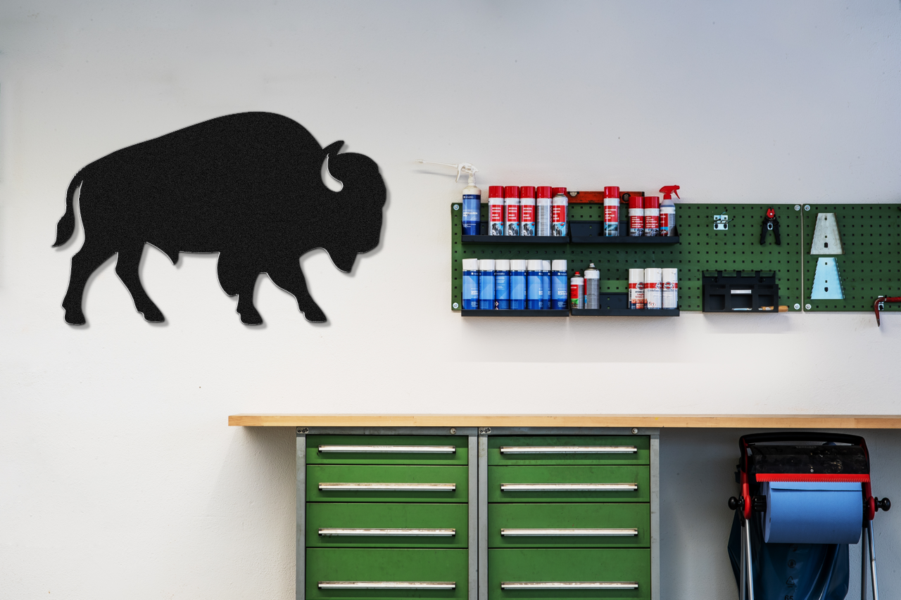 Buffalo Metal Wall Art