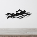Swimmer Metal Wall Art