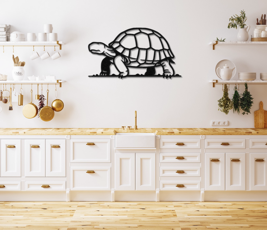 Tortoise Metal Wall Art