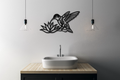 Desert Hummingbird Metal Wall Art