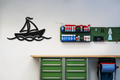 Sailboat Metal Wall Art