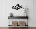 Swimmer Metal Wall Art
