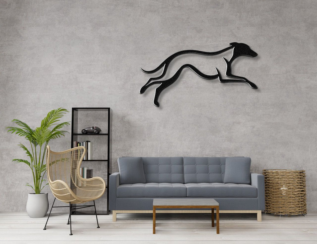Greyhound Metal Wall Art