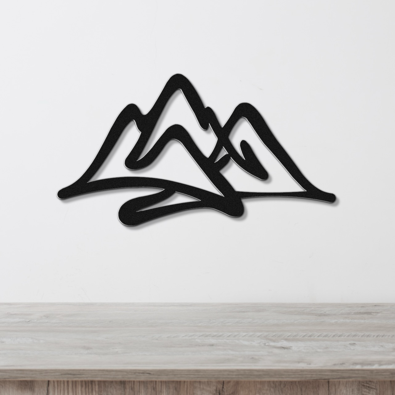 Mountains Metal Wall Art