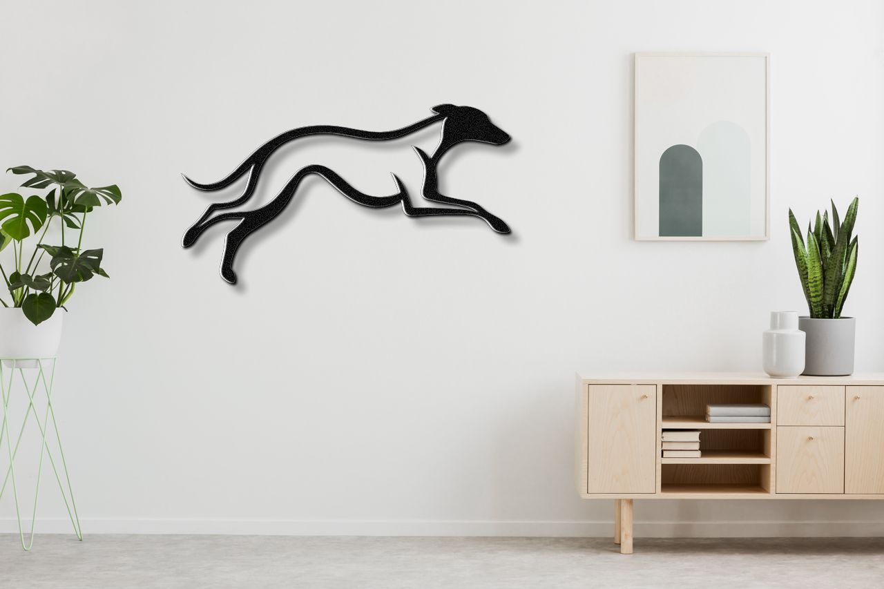 Greyhound Metal Wall Art