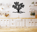 Cholla Cactus Metal Wall Art