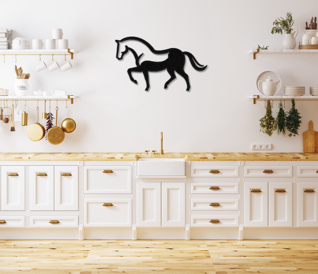 Horse Metal Wall Art