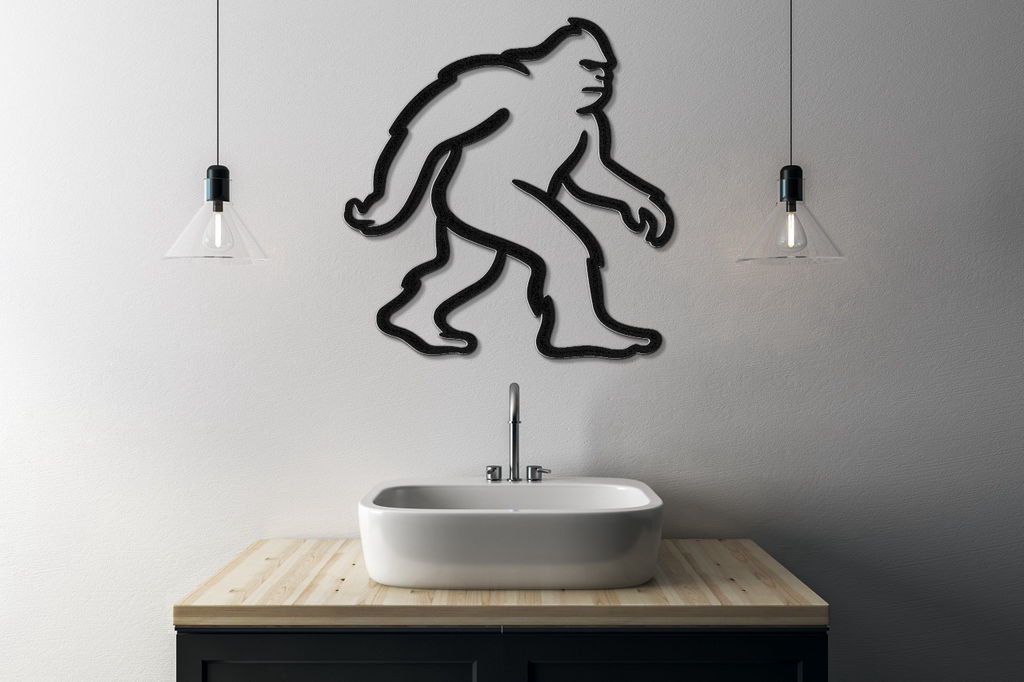 Bigfoot Metal Wall Art