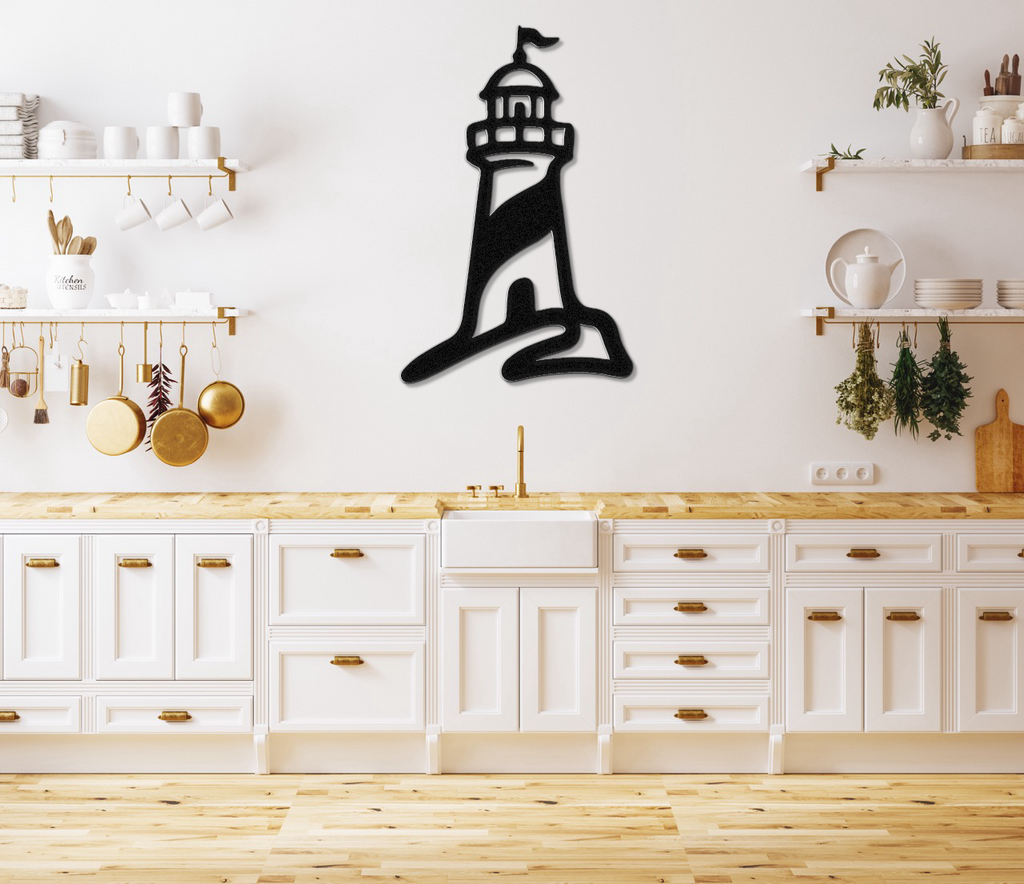 Lighthouse Metal Wall Art