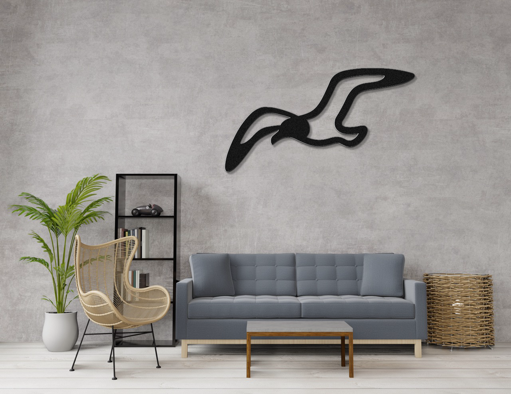 Seagull Metal Wall Art
