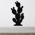 Prickly Pear Cactus Metal Wall Art