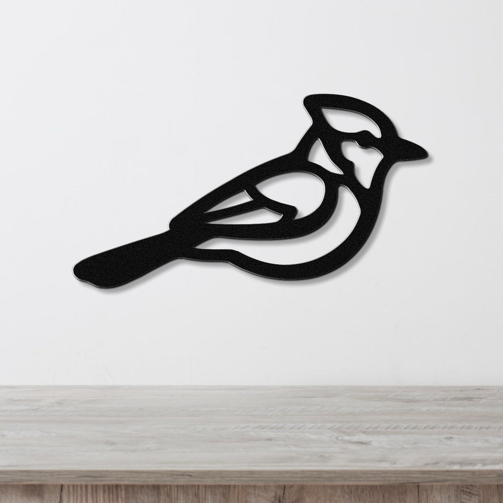 Blue Jay Metal Wall Art