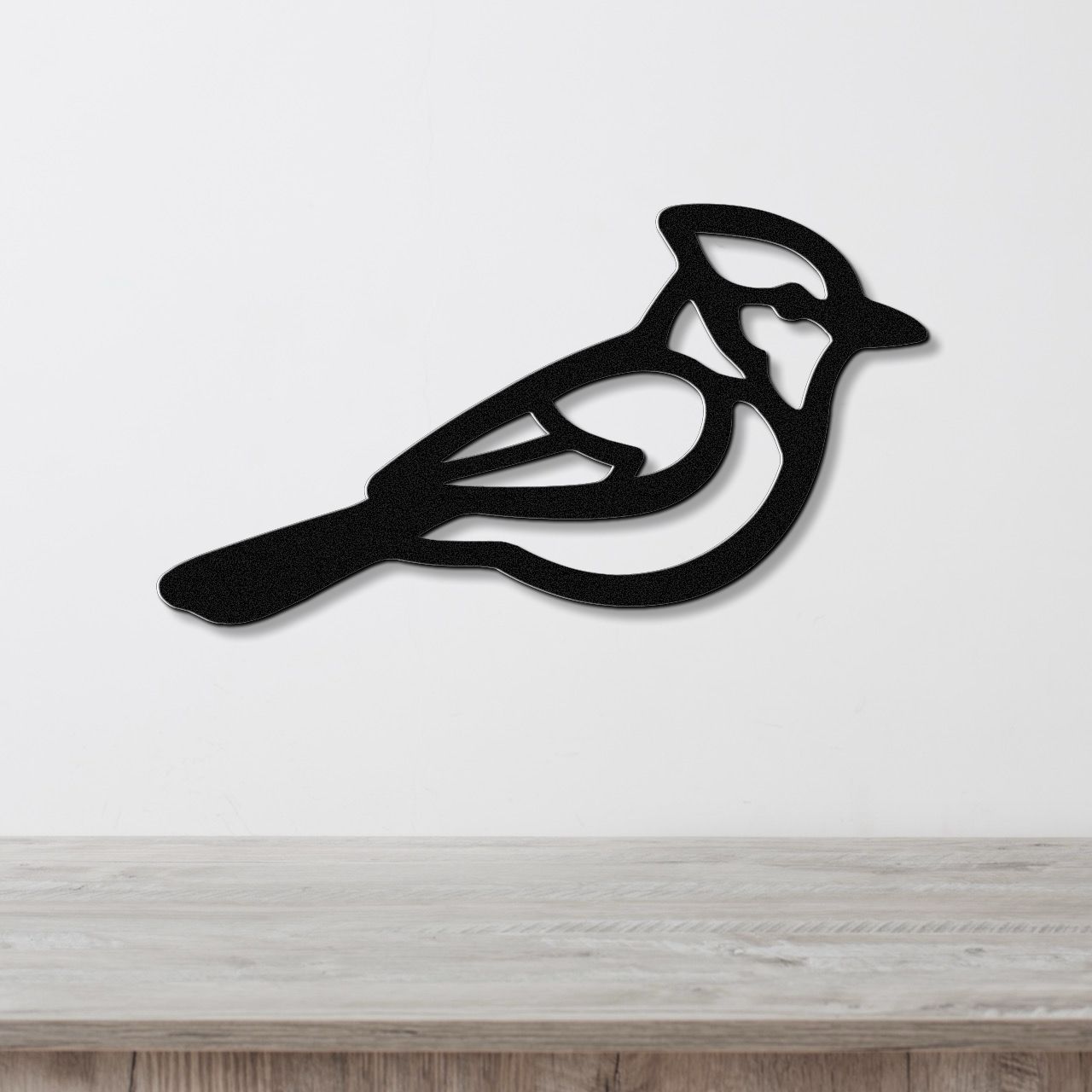 Blue Jay Metal Wall Art