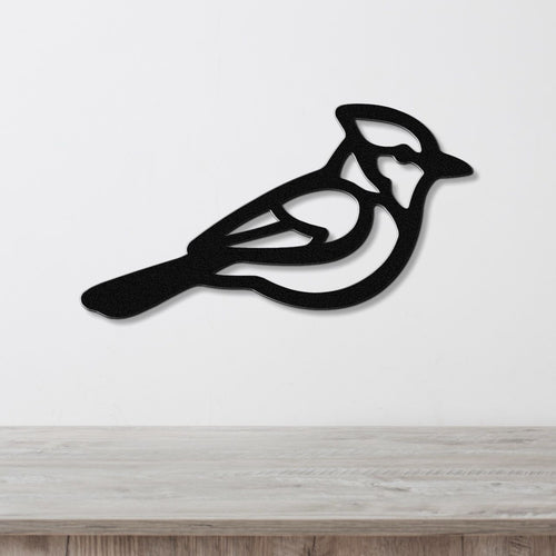 Blue Jay Metal Wall Art