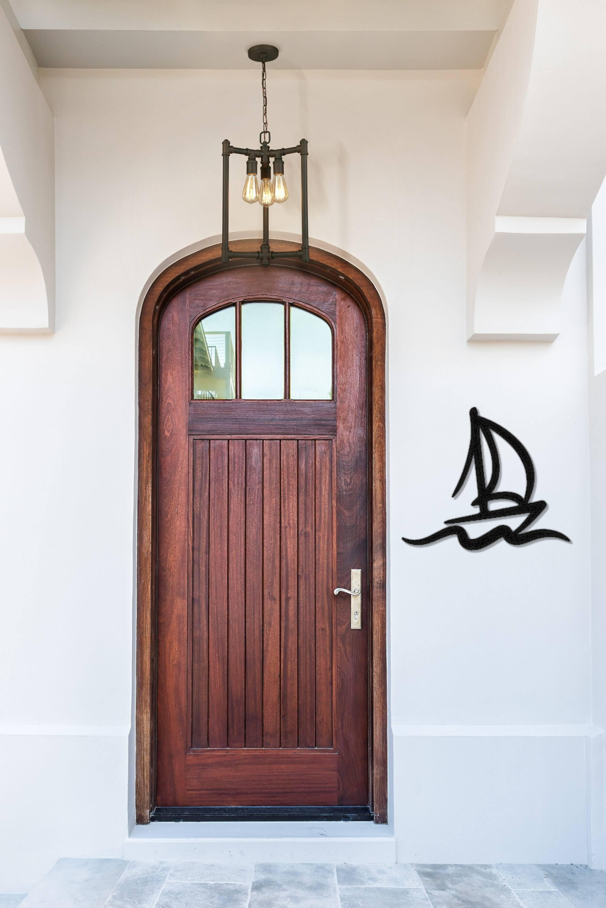 Sailboat Metal Wall Art