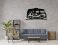 Vintage Van Metal Wall Art